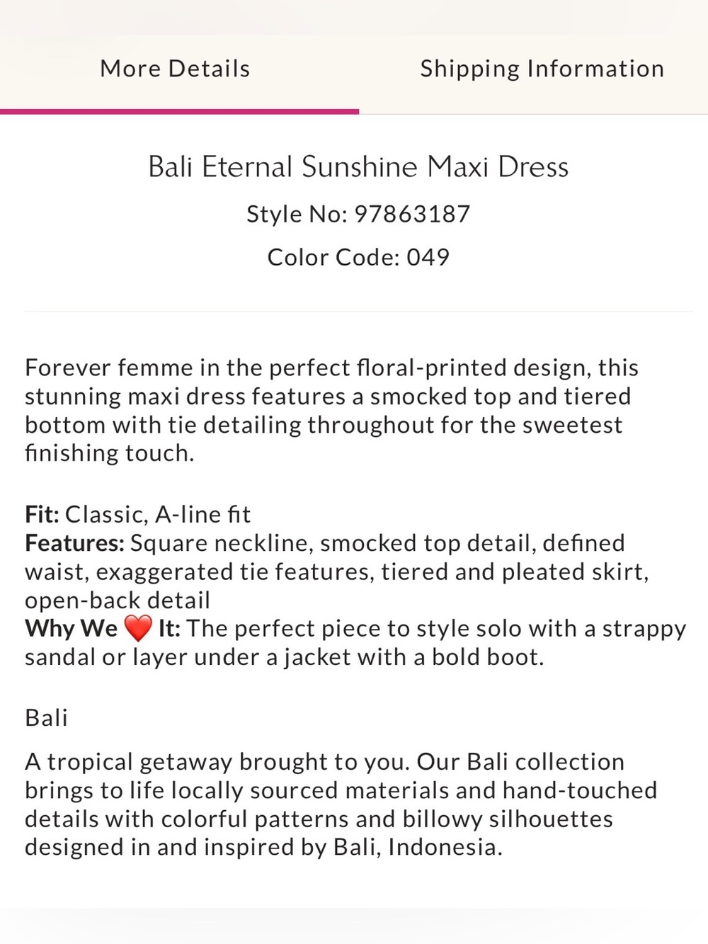 Free People Bali Eternal Sunshine Maxi Dress - Picture 11 of 13